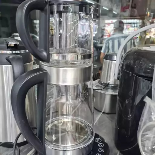 قوری چایساز شیشه ای سخت جان آل استار 130 درجه 1 گوسونیک، تفال ، بوش، فلر و ... | ارسال رایگان