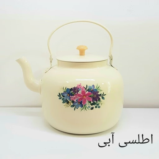 کتری روحی طرح دار 5/2 لیتری فانتزی نسوز و نگیر رنگ ثابت | ارسال رایگان