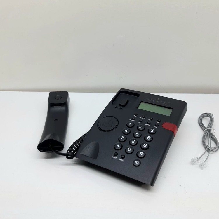 تلفن رومیزی ثابت مشکی کالر ای دی دار کیفیت عالی مدل Noise less 4 | ارسال رایگان